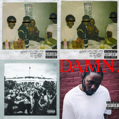 Good Kid, M.A.A.D City & Good Kid, M.A.A.D City (Remixes) & To Pimp A Butterfly & Damn.