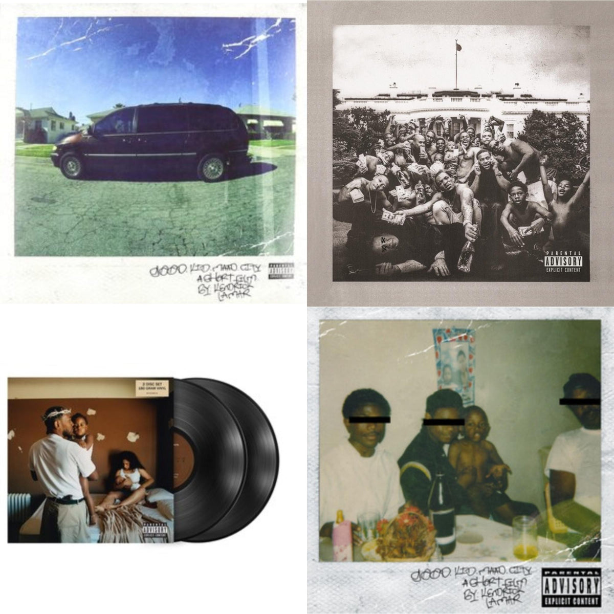 Mr. Morale & The Big Steppers (180G/2LP) & Good Kid, M.A.A.D City (X) (10Th Anniversary Edition/2LP) & Good Kid, M.A.A.D City & To Pimp A Butterfly