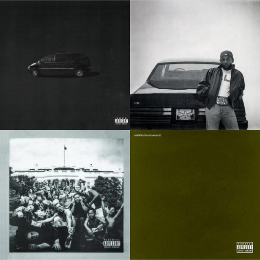 Good Kid, M.A.A.D City (X) (10Th Anniversary Edition) & Gnx (X) & To Pimp A Butterfly & Untitled Unmastered (X)