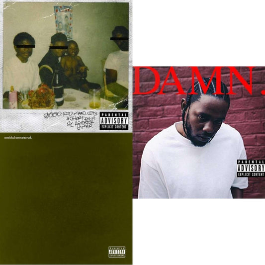 Good Kid, M.A.A.D City (Remixes) & Untitled Unmastered (X) & Damn.