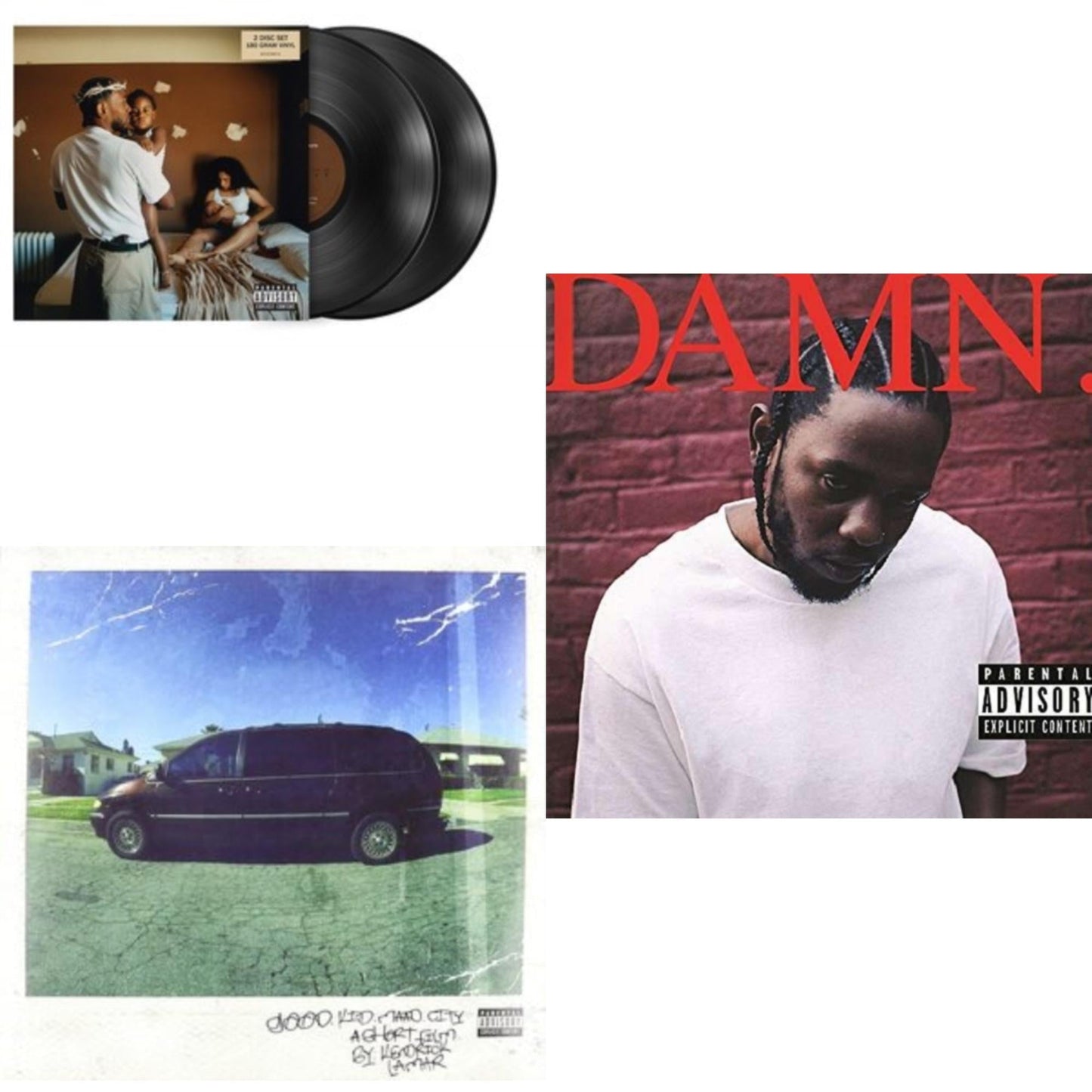 Mr. Morale & The Big Steppers (180G/2LP) & Good Kid, M.A.A.D City & Damn. (X) (2LP/180G)