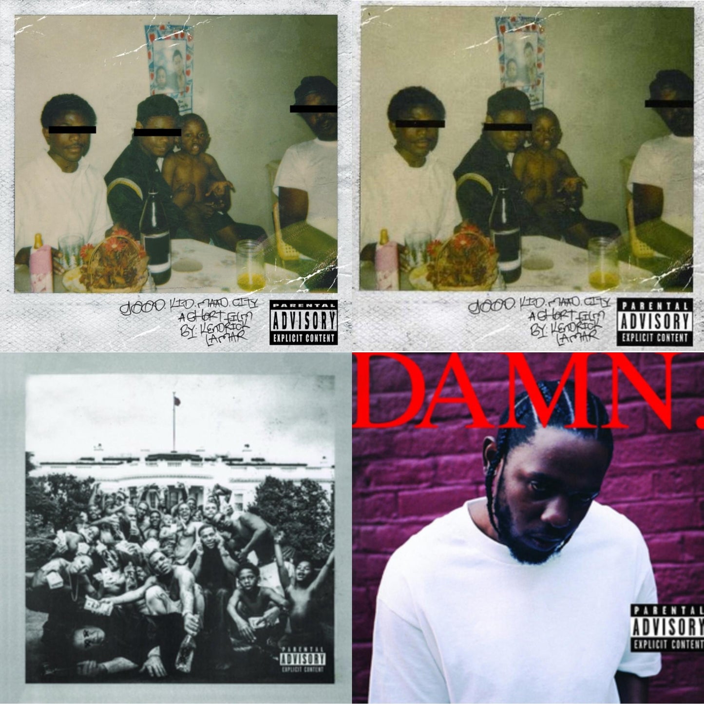 Good Kid, M.A.A.D City & Good Kid, M.A.A.D City (Remixes) & To Pimp A Butterfly & Damn. (Collectors Edition)