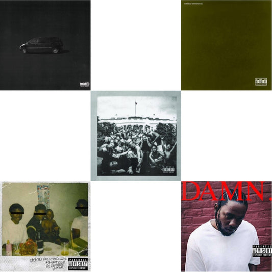 Good Kid, M.A.A.D City (X) (10Th Anniversary Edition) & Good Kid, M.A.A.D City (Remixes) & To Pimp A Butterfly & Untitled Unmastered (X) & Damn.