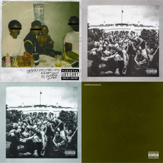 Good Kid, M.A.A.D City (Remixes) & To Pimp A Butterfly & To Pimp A Butterfly & Untitled Unmastered (X)