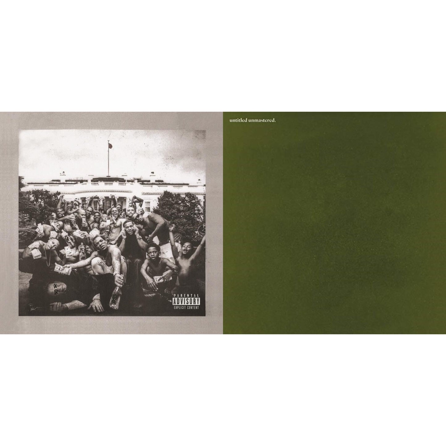 This is a 2 LP Vinyl SKU bundle.
1.This LP Vinyl is brand new.Format: LP VinylMusic Style: ConsciousThis item's title is: To Pimp A ButterflyArtist: Kendrick LamarLabel: AFTERMATH/INTERSCOPEBarcode: 602547311009Release Date: 10/23/2015
2.This LP Vinyl is brand new.