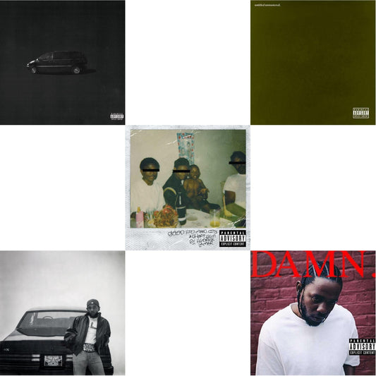 Good Kid, M.A.A.D City (X) (10Th Anniversary Edition) & Gnx (X) & Good Kid, M.A.A.D City & Untitled Unmastered (X) & Damn.