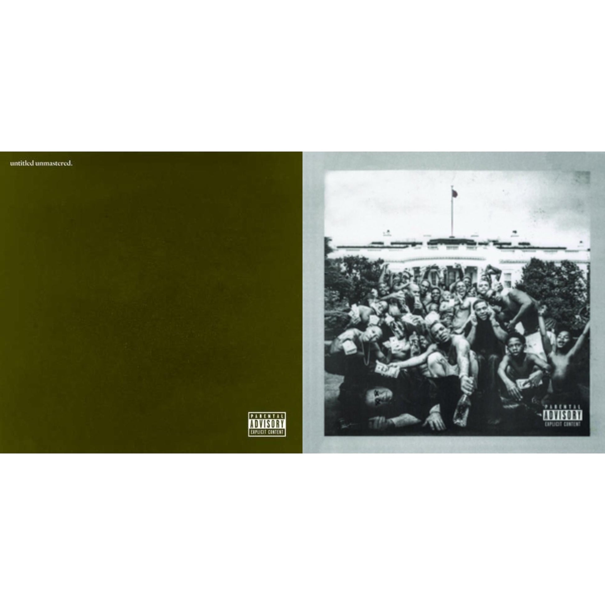This is a 2 CD SKU bundle.
1.This CD is brand new.Format: CDMusic Style: FunkThis item's title is: Untitled Unmastered (X)Artist: Kendrick LamarLabel: INTERSCOPEBarcode: 602547854032Release Date: 3/11/2016
2.This CD is brand new.