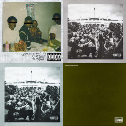 Good Kid, M.A.A.D City & To Pimp A Butterfly & To Pimp A Butterfly & Untitled Unmastered (X)