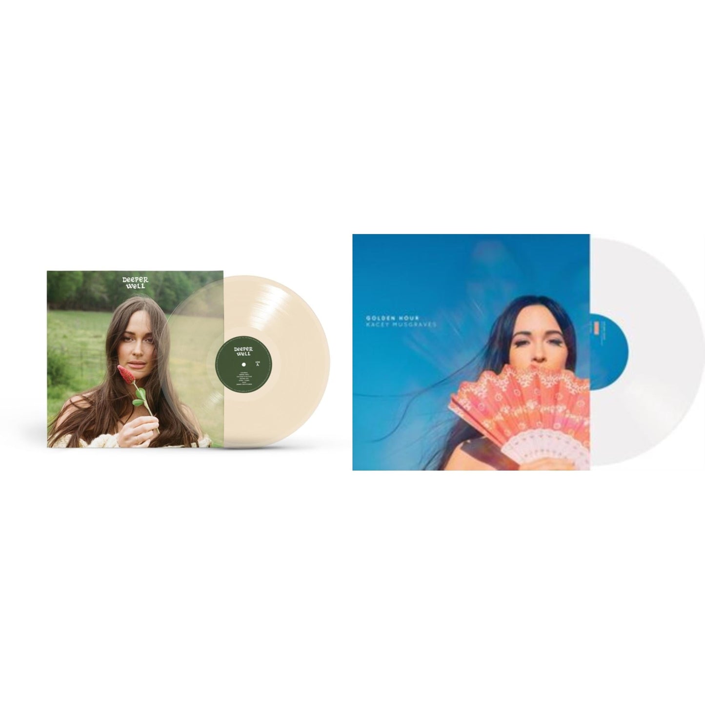 Deeper Well (Transparent Cream LP Vinyl) & Golden Hour (LP)