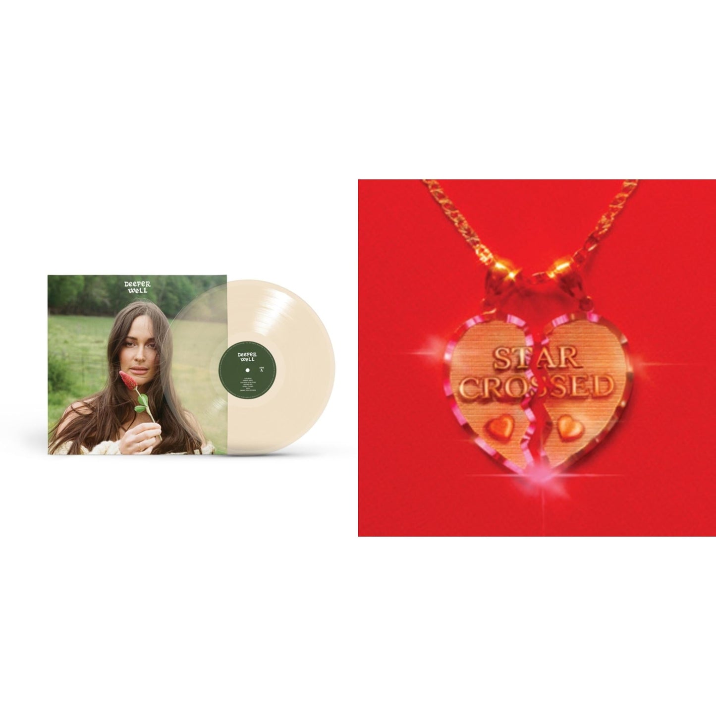 This is a 2 LP Vinyl SKU bundle.
1.This LP Vinyl is brand new.Format: LP VinylMusic Style: FolkThis item's title is: Star-Crossed (Neon Yellow LP Vinyl)Artist: Kacey MusgravesLabel: MCA NASHVILLE / INTERSCOPEBarcode: 602438261147Release Date: 9/10/2021
2.This LP Vinyl is brand new.