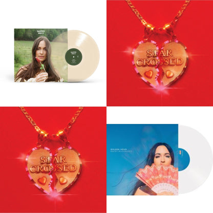 Star-Crossed (Ruby Red LP Vinyl) & Star-Crossed (Sea Foam LP Vinyl) & Deeper Well (Transparent Cream LP Vinyl) & Golden Hour (LP)