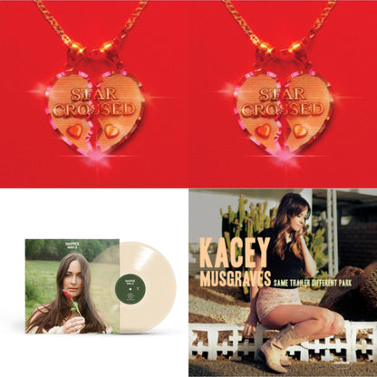 Star-Crossed (Sea Foam LP Vinyl) & Star-Crossed (Neon Yellow LP Vinyl) & Deeper Well (Transparent Cream LP Vinyl) & Same Trailer Different Park