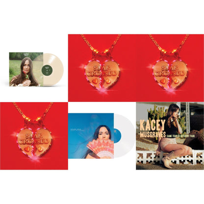 Star-Crossed (Ruby Red LP Vinyl) & Star-Crossed (Sea Foam LP Vinyl) & Star-Crossed (Neon Yellow LP Vinyl) & Deeper Well (Transparent Cream LP Vinyl) & Same Trailer Different Park & Golden Hour (LP)