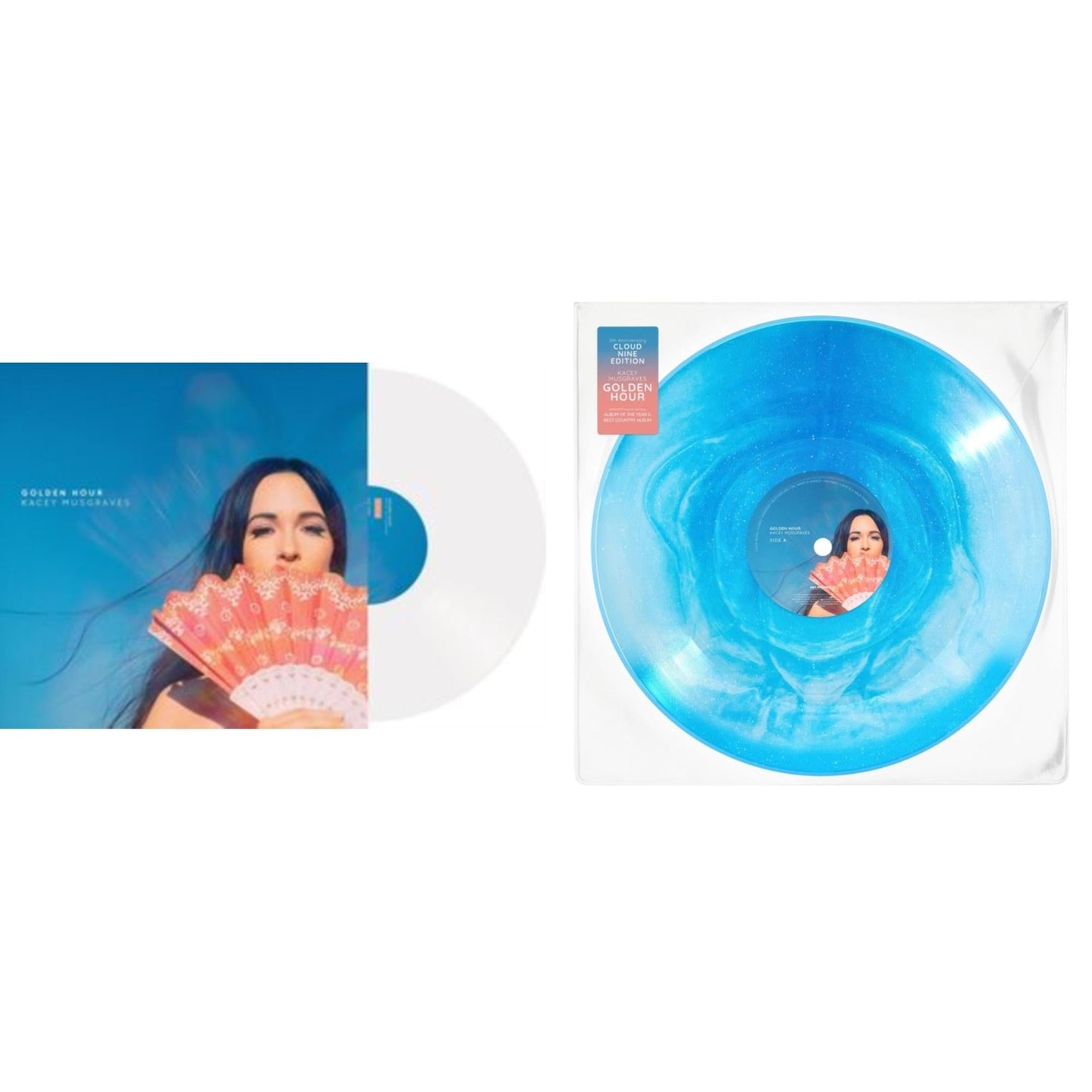 This is a 2 LP Vinyl SKU bundle.
1.This LP Vinyl is brand new.Format: LP VinylMusic Style: CountryThis item's title is: Golden Hour (LP)Artist: Kacey MusgravesLabel: MCA NASHVILLEBarcode: 602567334460Release Date: 3/30/2018
2.This LP Vinyl is brand new.