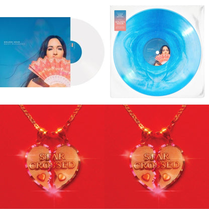 This is a 4 LP Vinyl SKU bundle.
1.This LP Vinyl is brand new.Format: LP VinylMusic Style: CountryThis item's title is: Golden Hour (LP)Artist: Kacey MusgravesLabel: MCA NASHVILLEBarcode: 602567334460Release Date: 3/30/2018
2.This LP Vinyl is brand new.
