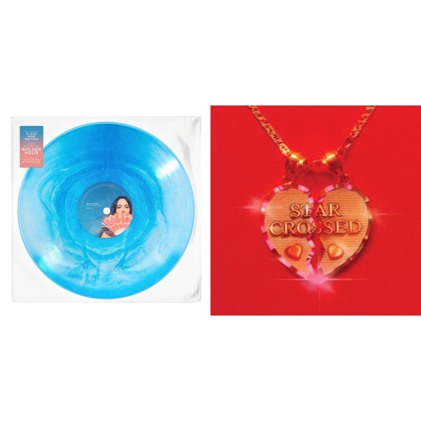 This is a 2 LP Vinyl SKU bundle.
1.This LP Vinyl is brand new.Format: LP VinylMusic Style: CountryThis item's title is: Golden Hour (Cloud Nine Edition LP Vinyl)Artist: Kacey MusgravesLabel: MCA NASHVILLEBarcode: 602448869524Release Date: 5/12/2023
2.This LP Vinyl is brand new.