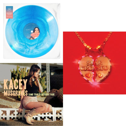This is a 3 LP Vinyl SKU bundle.
1.This LP Vinyl is brand new.Format: LP VinylMusic Style: CountryThis item's title is: Golden Hour (Cloud Nine Edition LP Vinyl)Artist: Kacey MusgravesLabel: MCA NASHVILLEBarcode: 602448869524Release Date: 5/12/2023
2.This LP Vinyl is brand new.