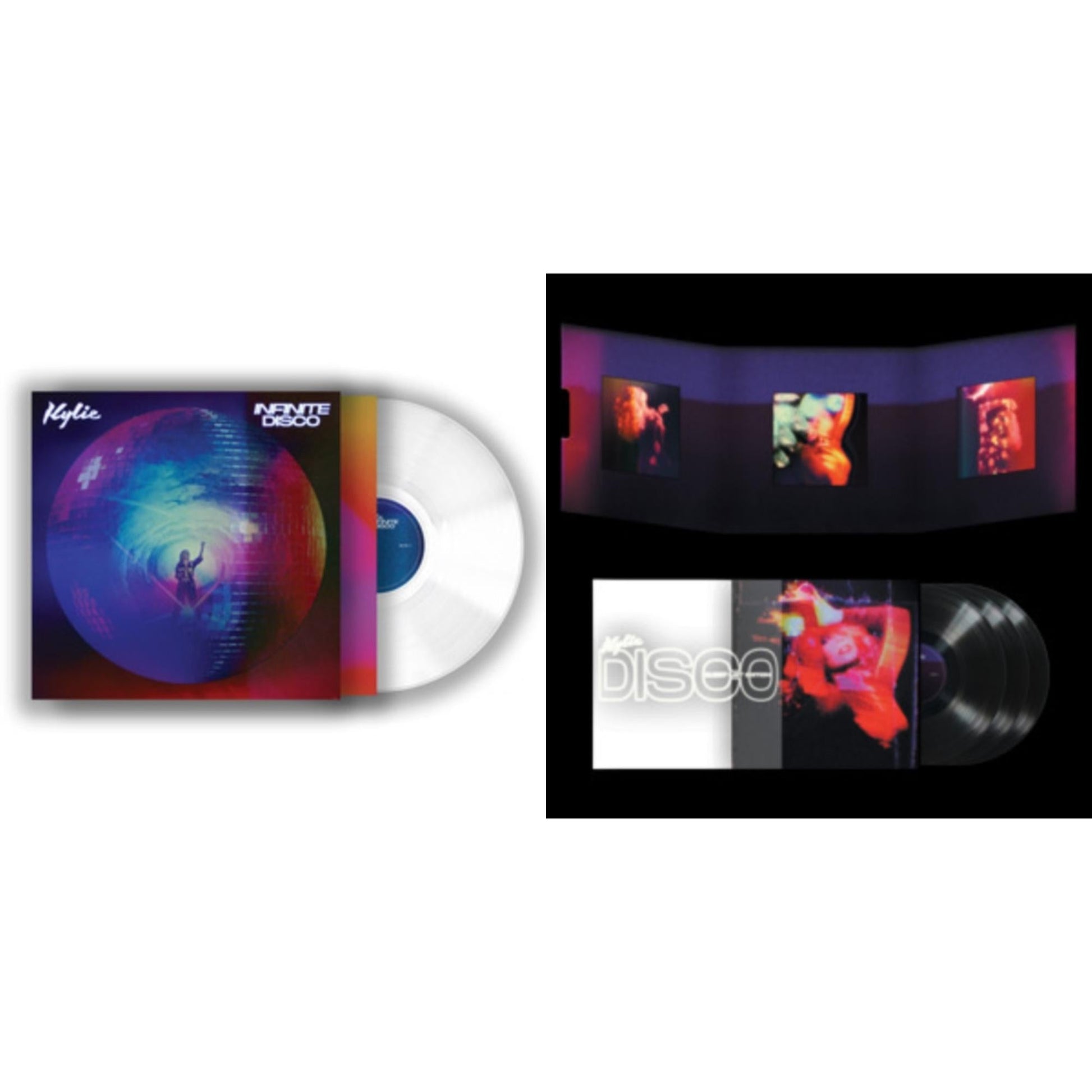 This is a 2 LP Vinyl SKU bundle.
1.This LP Vinyl is brand new.Format: LP VinylMusic Style: EuropopThis item's title is: Infinite DiscoArtist: Kylie MinogueLabel: BMG RIGHTS MANAGEMENT (UK) LTDBarcode: 4050538695854Release Date: 5/6/2022
2.This LP Vinyl is brand new.