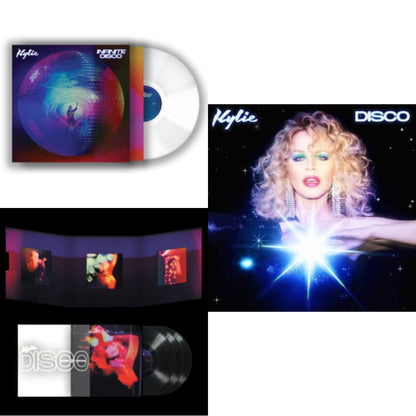 This is a 3 LP Vinyl SKU bundle.
1.This LP Vinyl is brand new.Format: LP VinylMusic Style: EuropopThis item's title is: Infinite DiscoArtist: Kylie MinogueLabel: BMG RIGHTS MANAGEMENT (UK) LTDBarcode: 4050538695854Release Date: 5/6/2022
2.This LP Vinyl is brand new.