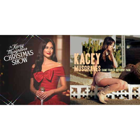 Kacey Musgraves Christmas Show (White LP Vinyl) & Same Trailer Different Park