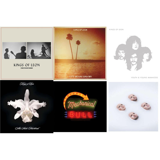 When You See Yourself (2LP/180G) & Come Around Sundown (2LP/Gatefold) & Youth & Young Manhood (2LP/180G/Gatefold) & Aha Shake Heartbreak (2LP/180G/Gatefold) & Mechanical Bull (2LP/180G/Dl Card/Gatefold) & Walls (180G/Gatefold/Dl Card)