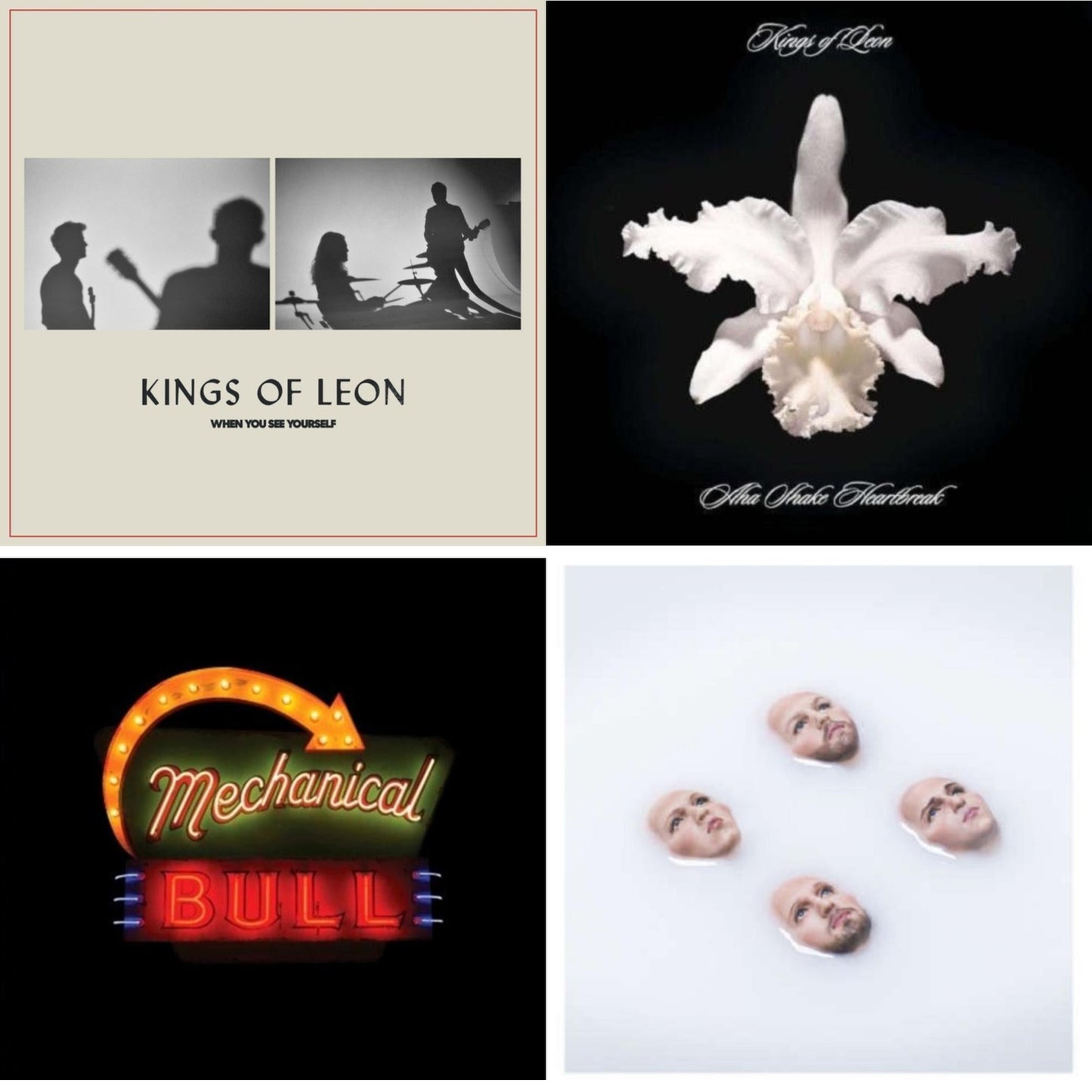 When You See Yourself (2LP/180G) & Aha Shake Heartbreak (2LP/180G/Gatefold) & Mechanical Bull (2LP/180G/Dl Card/Gatefold) & Walls (180G/Gatefold/Dl Card)
