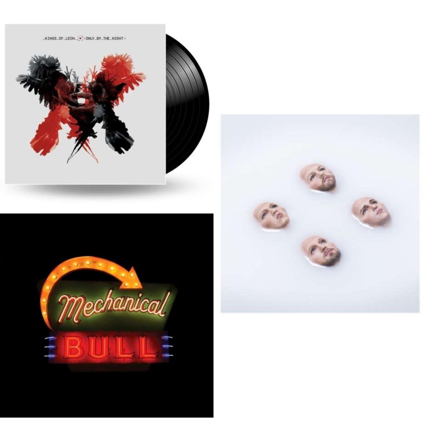 Only By The Night & Mechanical Bull (2LP/180G/Dl Card/Gatefold) & Walls (180G/Gatefold/Dl Card)