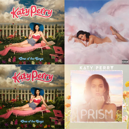 This is a 4 LP Vinyl SKU bundle.
1.This LP Vinyl is brand new.Format: LP VinylMusic Style: Soft RockThis item's title is: One Of The BoysArtist: Katy PerryLabel: CAPITOLBarcode: 5099950424917Release Date: 2/10/2009
2.This LP Vinyl is brand new.