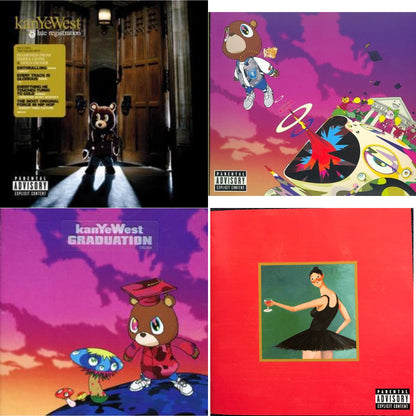 Late Registration & Graduation & Graduation & My Beautiful Dark Twisted Fantasy