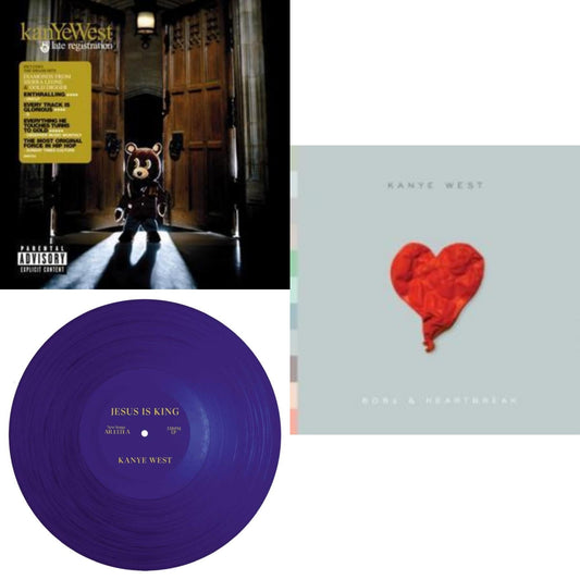 Late Registration & Jesus Is King & 808S & Heartbreak