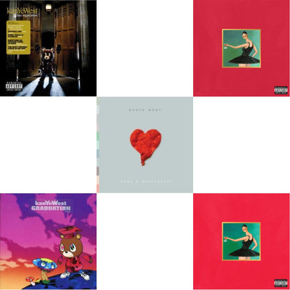Late Registration & Graduation & 808S & Heartbreak & My Beautiful Dark Twisted Fantasy & My Beautiful Dark Twisted Fantasy