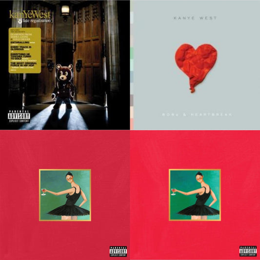 Late Registration & 808S & Heartbreak & My Beautiful Dark Twisted Fantasy & My Beautiful Dark Twisted Fantasy