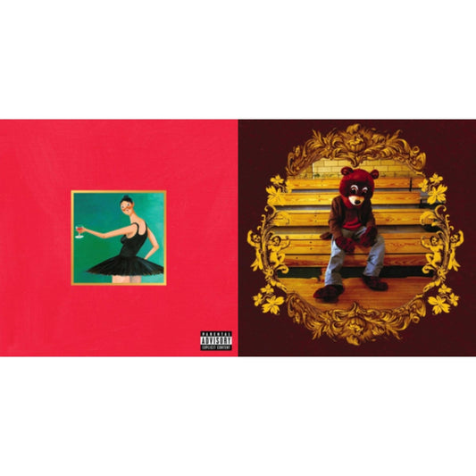 This is a 2 CD SKU bundle.
1.This CD is brand new.Format: CDMusic Style: Pop RapThis item's title is: My Beautiful Dark Twisted FantasyArtist: Kanye WestLabel: Roc-A-Fella RecordsBarcode: 602527544618Release Date: 11/22/2010
2.This CD is brand new.