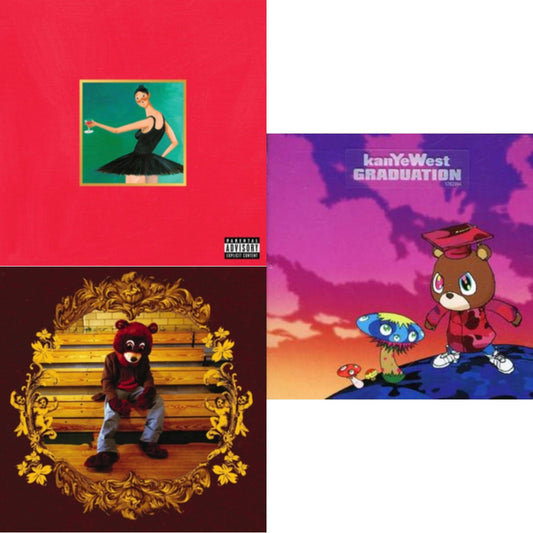 This is a 3 CD SKU bundle.
1.This CD is brand new.Format: CDMusic Style: Pop RapThis item's title is: My Beautiful Dark Twisted FantasyArtist: Kanye WestLabel: Roc-A-Fella RecordsBarcode: 602527544618Release Date: 11/22/2010
2.This CD is brand new.