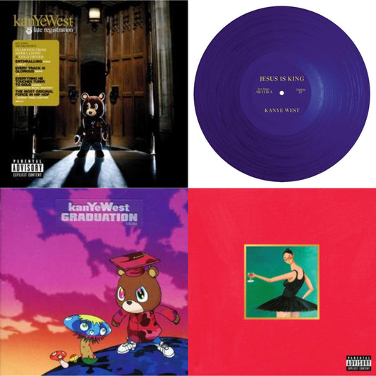 Late Registration & Jesus Is King & Graduation & My Beautiful Dark Twisted Fantasy