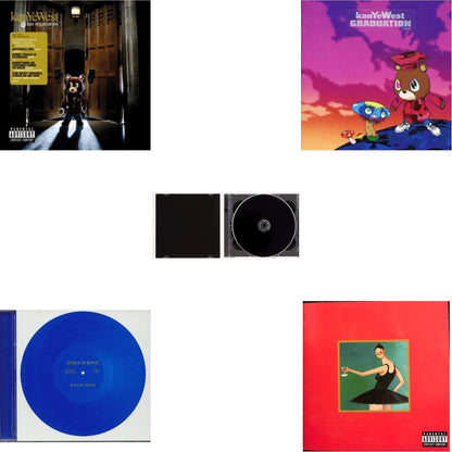 Late Registration & Jesus Is King & Donda (Deluxe/2CD) & Graduation & My Beautiful Dark Twisted Fantasy