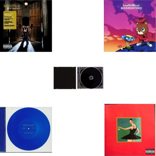 Late Registration & Jesus Is King & Donda (Deluxe/2CD) & Graduation & My Beautiful Dark Twisted Fantasy