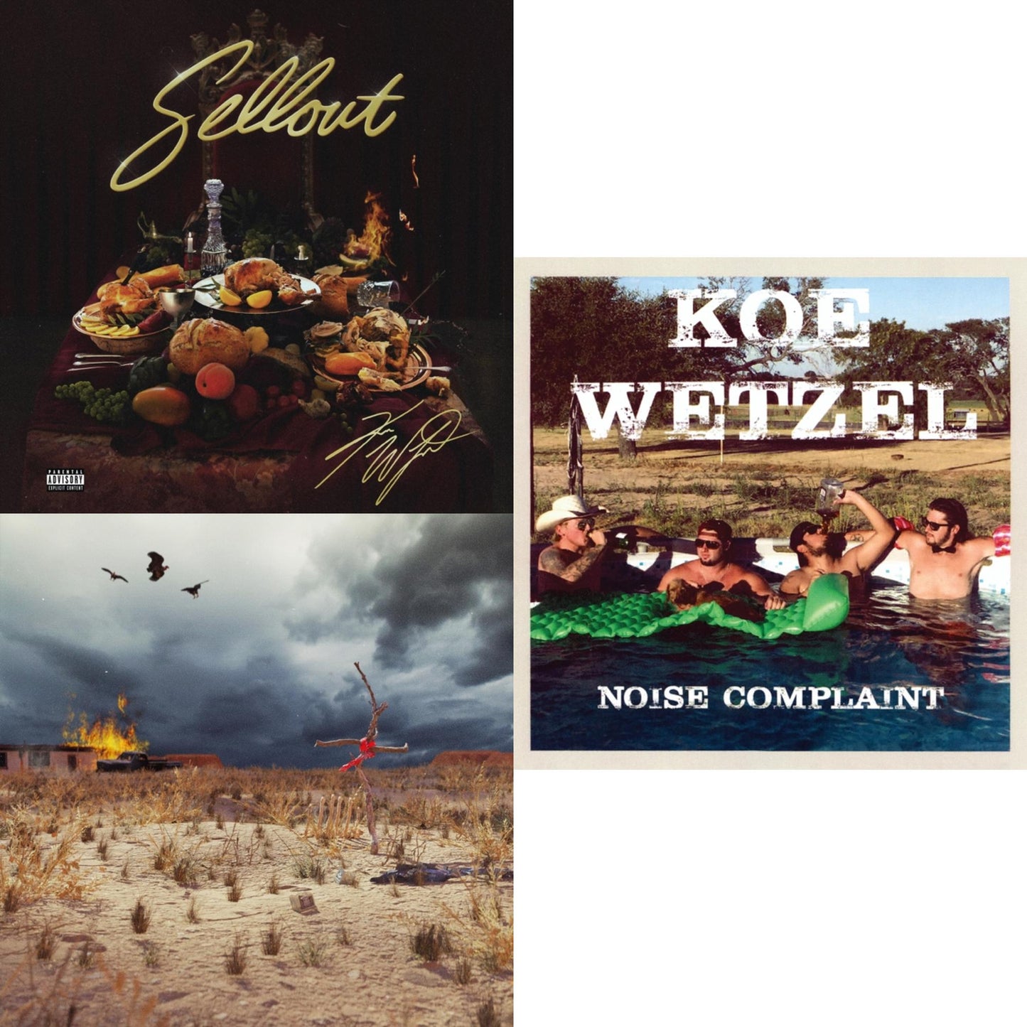 Sellout (X) (140G) & Hell Paso & Noise Complaint (X)