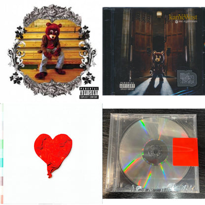 College Dropout & Late Registration & 808S & Heartbreak & Yeezus