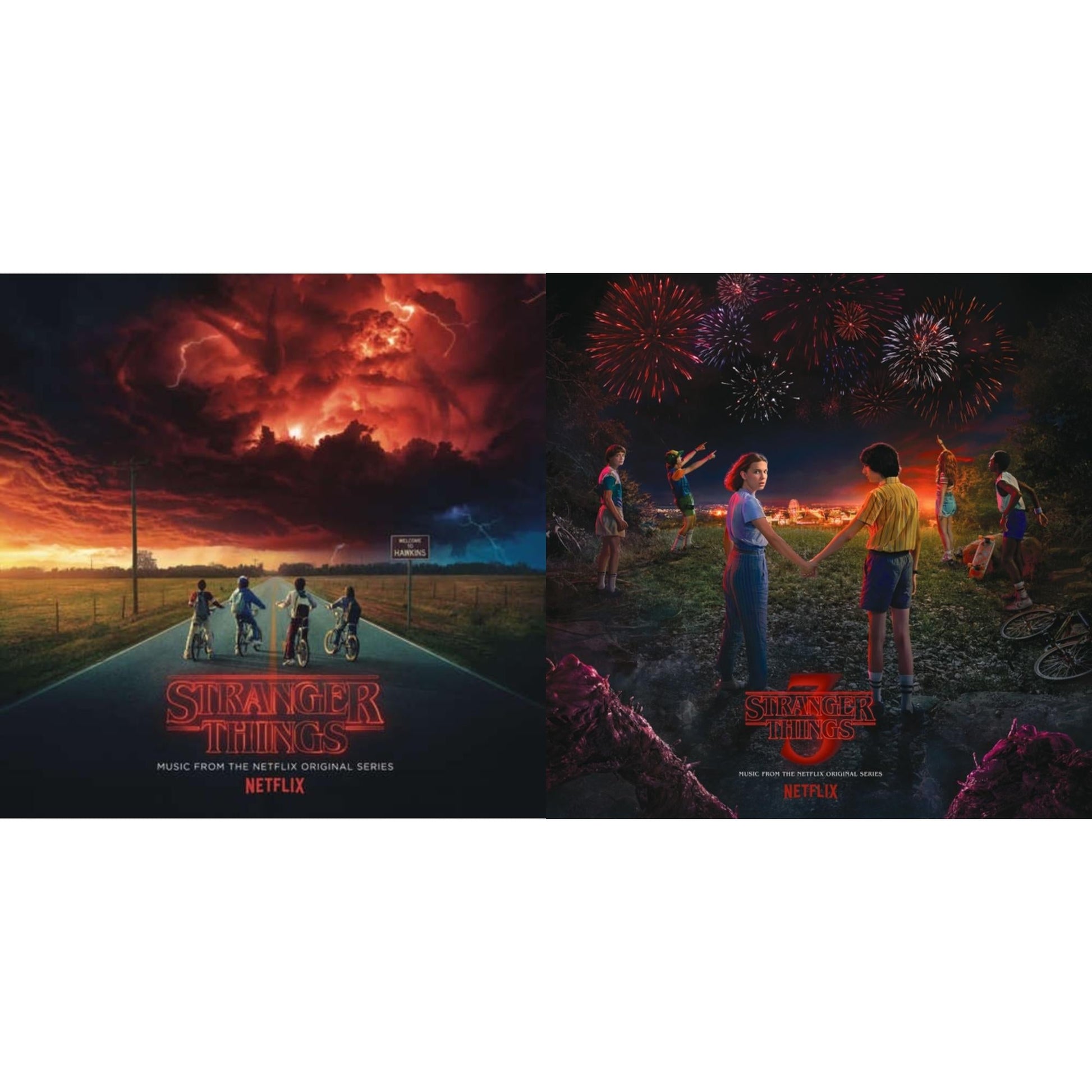 This is a 2 LP Vinyl SKU bundle.
1.This LP Vinyl is brand new.Format: LP VinylThis item's title is: Stranger Things: Soundtrack From The Netflix Original Series, Season 3  (2LP/7Inch)Artist: Kyle & Michael Stein DixonLabel: LEGACY SMGBarcode: 190759475416Release Date: 7/26/2019
2.