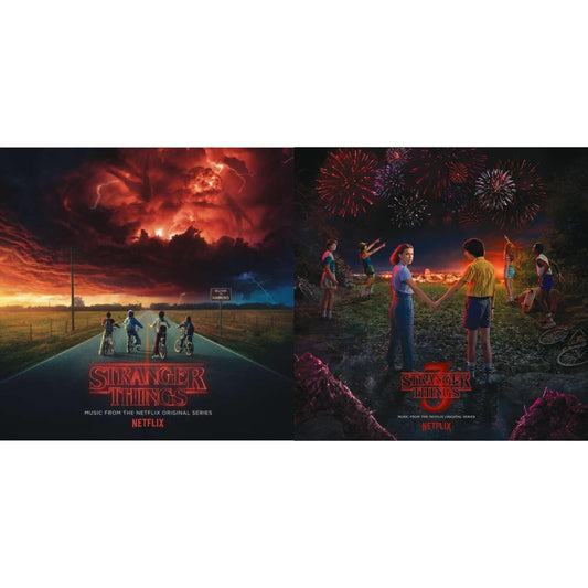 Stranger Things: Soundtrack From The Netflix Original Series, Season 3  (2LP/7Inch) & Stranger Things: Music From Seasons 1 & 2 (2LP/Poster/Sticker/140G)