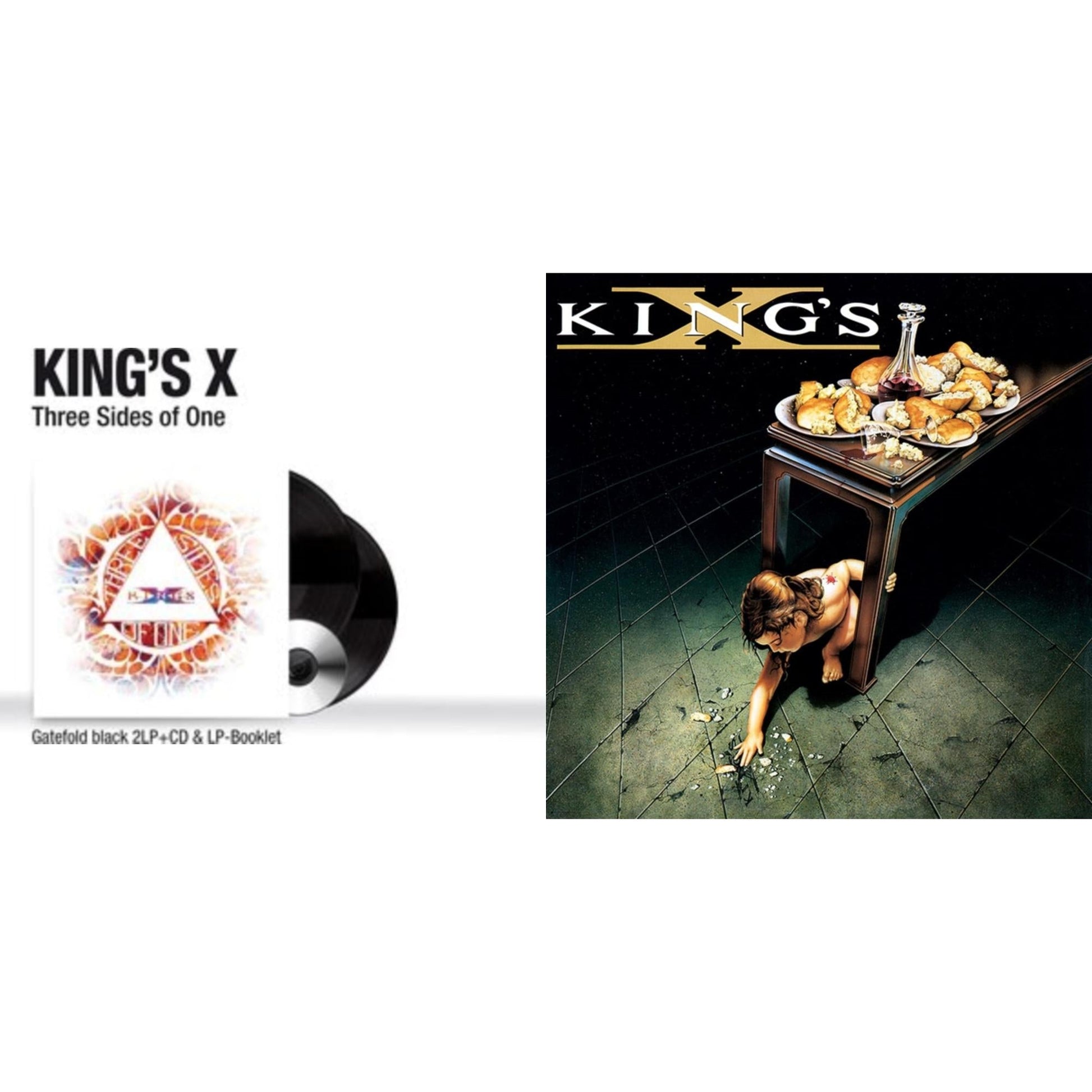 This is a 2 LP Vinyl SKU bundle.
1.This LP Vinyl is brand new.Format: LP VinylMusic Style: Prog RockThis item's title is: Three Sides Of One (2LP/CD)Artist: King's XLabel: INSIDE OUT MUSICBarcode: 194399971710Release Date: 9/2/2022
2.This LP Vinyl is brand new.