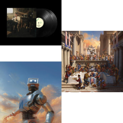 This is a 3 LP Vinyl SKU bundle.
1.This LP Vinyl is brand new.Format: LP VinylThis item's title is: College Park (2LP)Artist: LogicLabel: BMG RIGHTS MANAGEMENT (US) LLCBarcode: 4050538881646Release Date: 6/16/2023
2.This LP Vinyl is brand new.