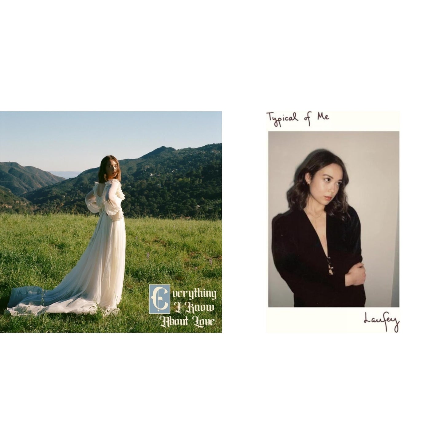 Laufey - Everything I Know About Love & Typical Of Me - LP Vinyl Bundle