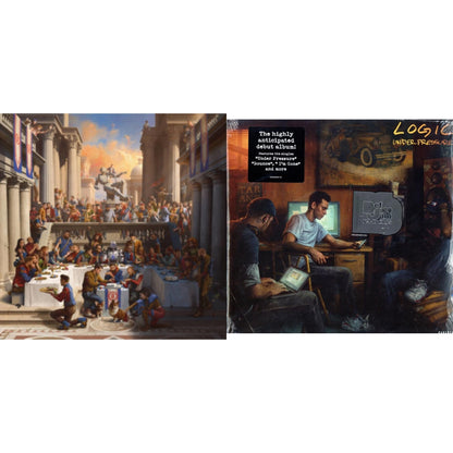 Logic - Under Pressure (X) & Everybody - LP Vinyl Bundle