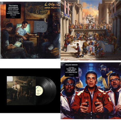 This is a 4 LP Vinyl SKU bundle.
1.This LP Vinyl is brand new.Format: LP VinylMusic Style: ConsciousThis item's title is: Under Pressure (X)Artist: LogicLabel: DEF JAMBarcode: 602547123619Release Date: 12/15/2014
2.This LP Vinyl is brand new.