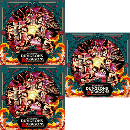Dungeons & Dragons: Honour Among Thieves (Red W/ Black Dust Vinyl/2LP) & Dungeons & Dragons: Honor Among Thieves Ost (Dragon Fire Red/2LP) & Dungeons & Dragons: Honor Among Thieves Ost (2LP)
