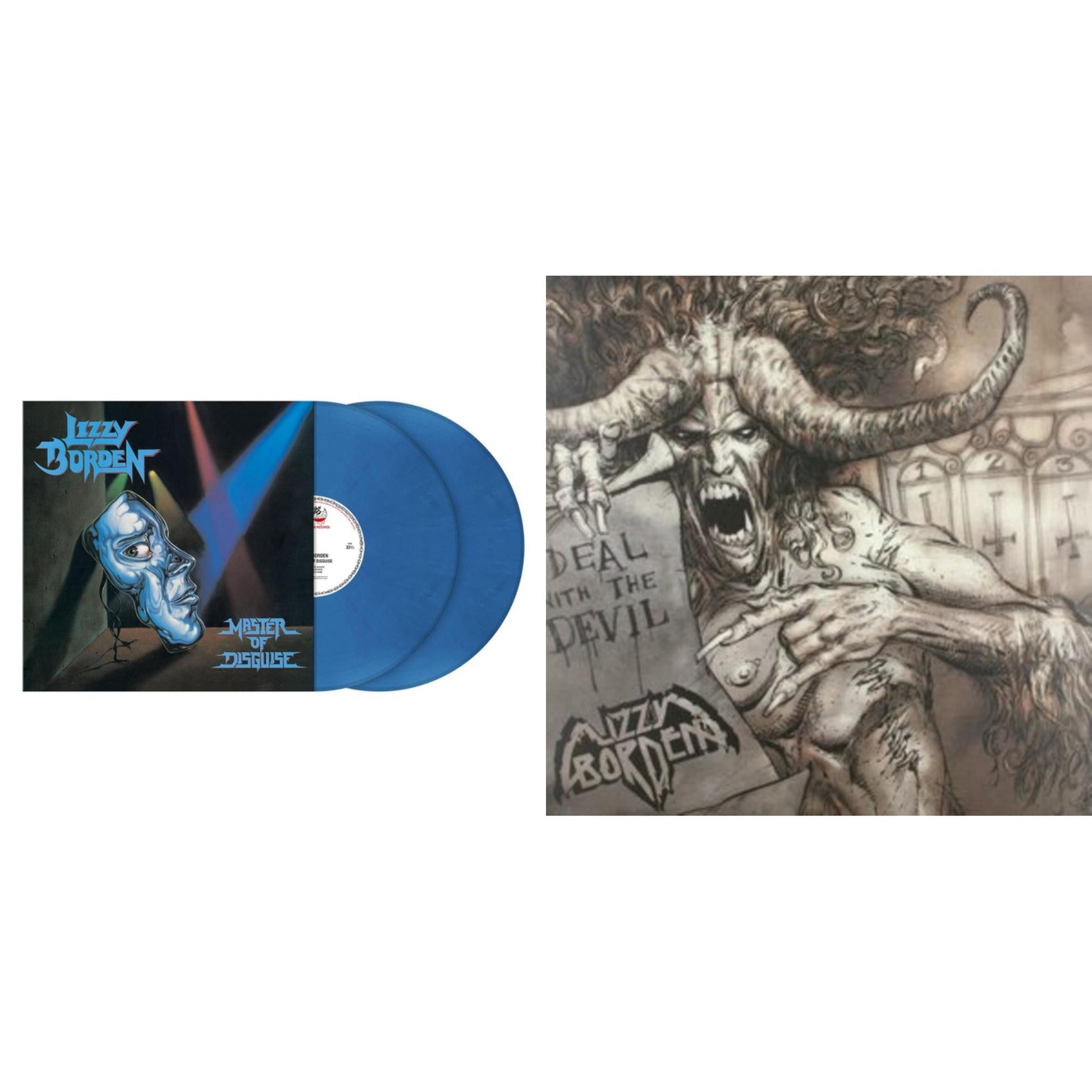 This is a 2 LP Vinyl SKU bundle.
1.This LP Vinyl is brand new.Format: LP VinylMusic Style: Heavy MetalThis item's title is: Master Of Disguise (Sky Blue Marbled LP Vinyl)Artist: Lizzy BordenLabel: METAL BLADE RECORDSBarcode: 039842518862Release Date: 11/19/2021
2.