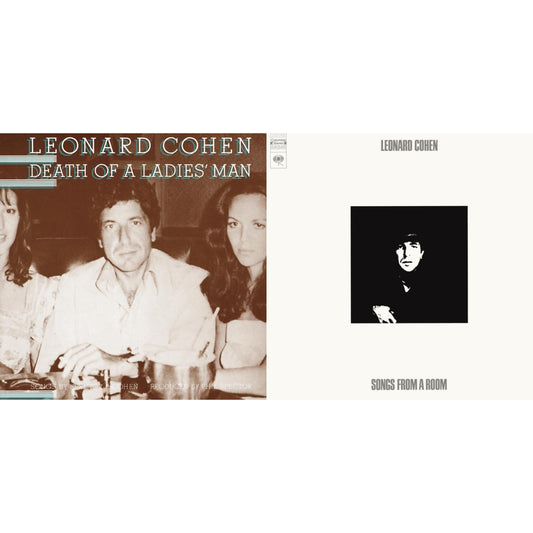 This is a 2 CD SKU bundle.
1.This CD is brand new.Format: CDMusic Style: Folk RockThis item's title is: Songs From A Room (40Th Anniversary)Artist: Leonard CohenLabel: LegacyBarcode: 886970474023Release Date: 4/24/2007
2.This CD is brand new.