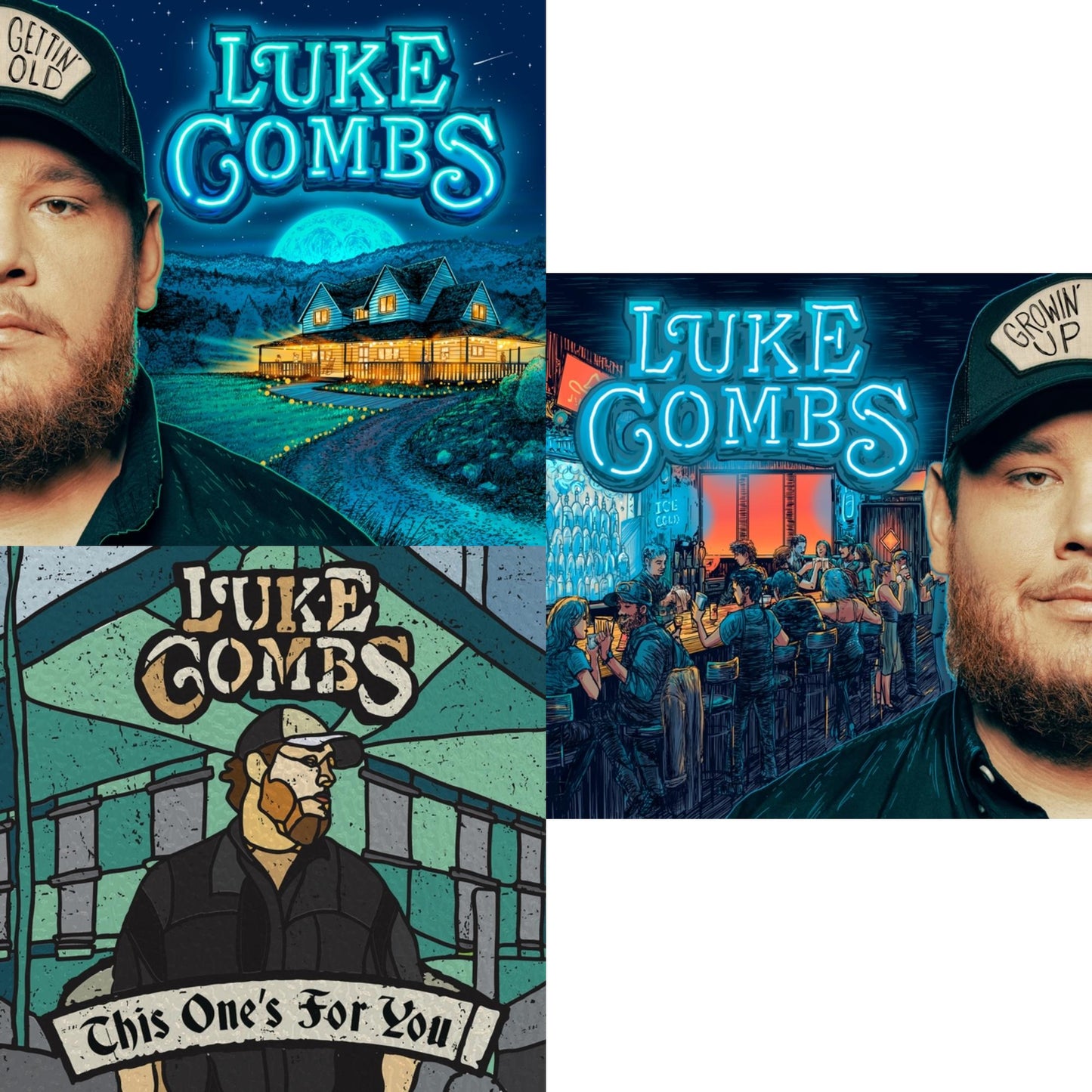 Growin' Up (150G) & Gettin' Old (2LP) & This One's For You (150G)